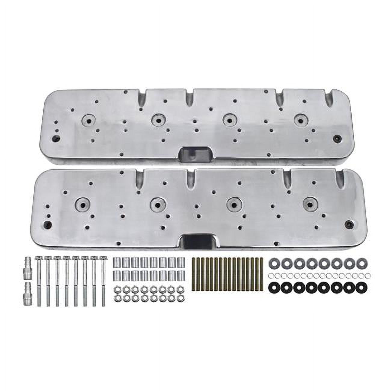 Coil Valve Covers Adapter Kit Polished for Chevy LS