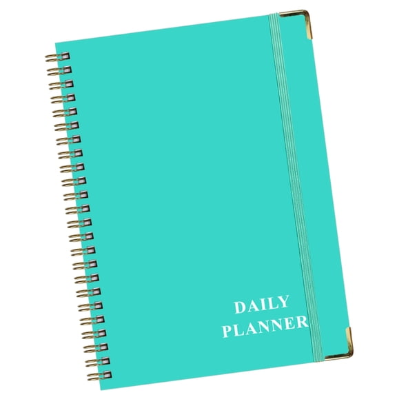 Coil-binding Daily Weekly Planner Notebook Academic Planner for Teacher Planning Scheduling, 162 Page Undated