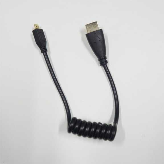 Coiled 4K HDMI 2.0 Cables Kit, Includes HDMI to HDMI Cable (35CM/1.14FT-100CM/3.28FT), HDMI to Mini HDMI Cable(34.5CM/1.13FT-100CM/3.28FT), HDMI to Mirco HDMI Cable(30.5CM/1FT-50CM/1.64FT)