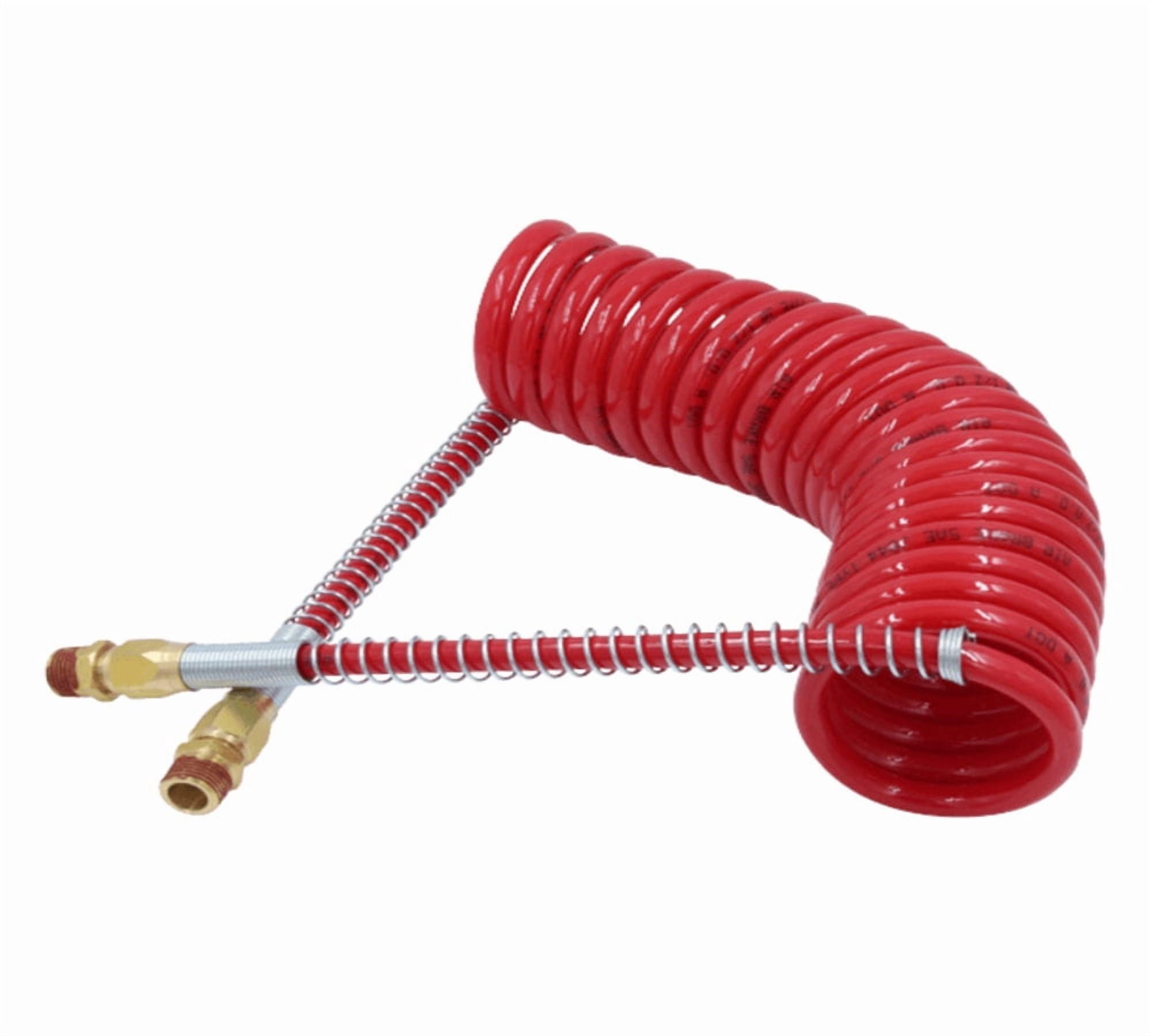 Coiled Air Hose Red Only Replaces OEM: 11-317