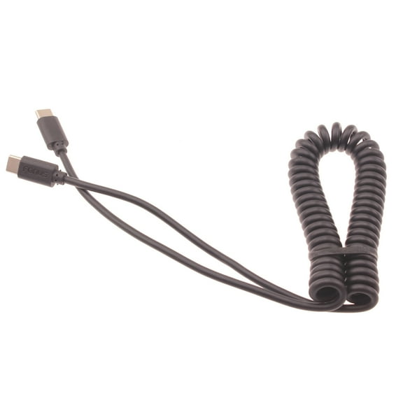 Coiled Cable for Nokia G90/G100 - USB-C to TYPE-C Fast Charger Cord Power Wire for Nokia G90/G100