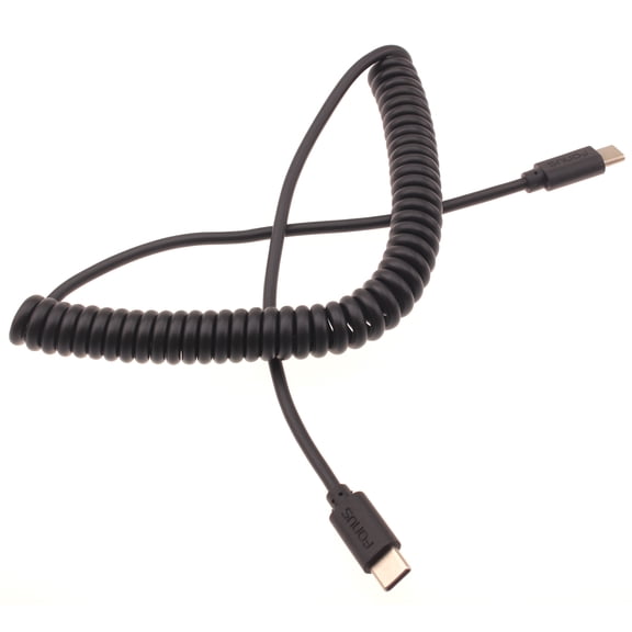 Coiled Cable for OnePlus 11/12/12R/13/13R 5G - USB-C to TYPE-C Fast Charger Cord Power Wire Sync