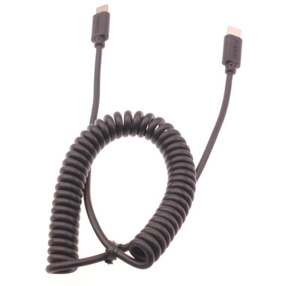 Coiled Cable for Samsung Galaxy Z Flip7/Z Flip7 FE - USB-C to TYPE-C Fast Charger Cord Power Wire Sync
