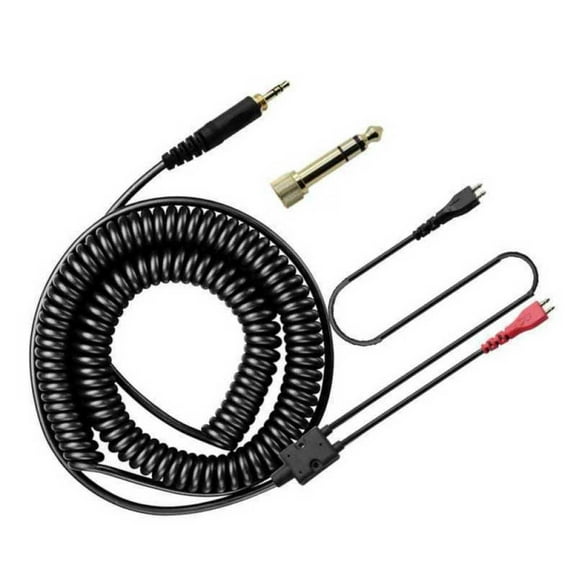 Coiled Cable for Sennheiser HD Series Earphones Flexible Repair Cable Part TAPDRA Accessories