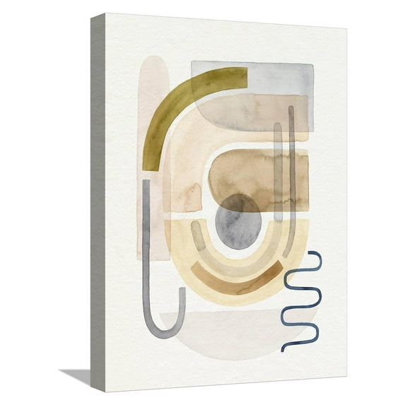 Art.com Coiled I Stretched Canvas Print Wall Art by Grace Popp, 12" x 16"