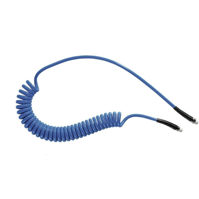 Coiled Quality Polyurethane Air Compressor Spiral Coil Hose Recoil 1/4