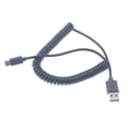 thumbnail image 1 of Coiled USB Cable for Moto G Power (2022) Phone - Type-C Charger Cord USB-C Power Wire A3Q Compatible With Motorola Moto G Power (2022), 1 of 5