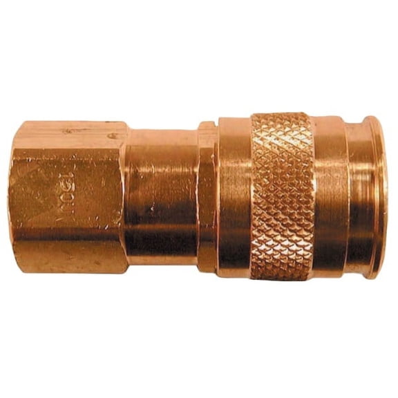 Coilflow U Series Automatic Universal Coupler, 1/4 in (NPT) F