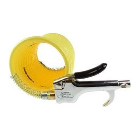 Coilhose Pneumatics 600-N12 600-S Blow Gun & N14-12 Coilhose