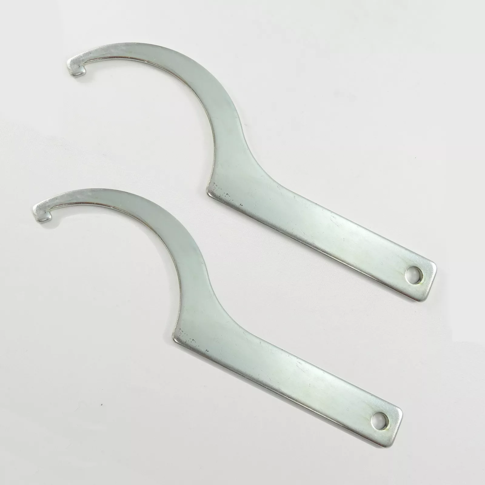 Universal Coilover C-Spanner Wrench – Steel, Blue Finish – Adjust Coil Over Springs Easily