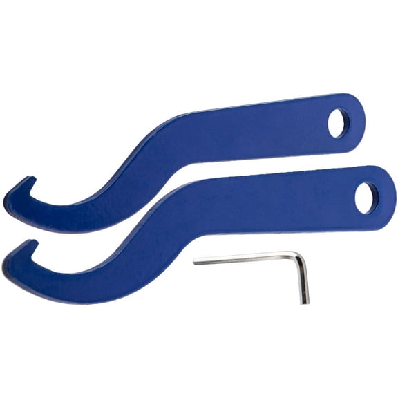 Coilover Damper Shock Spring Sleeve Adjustment Spanner Wrench - 6061 Aluminum, Adjustable Ride Height - Universal Suspension Tool Pair