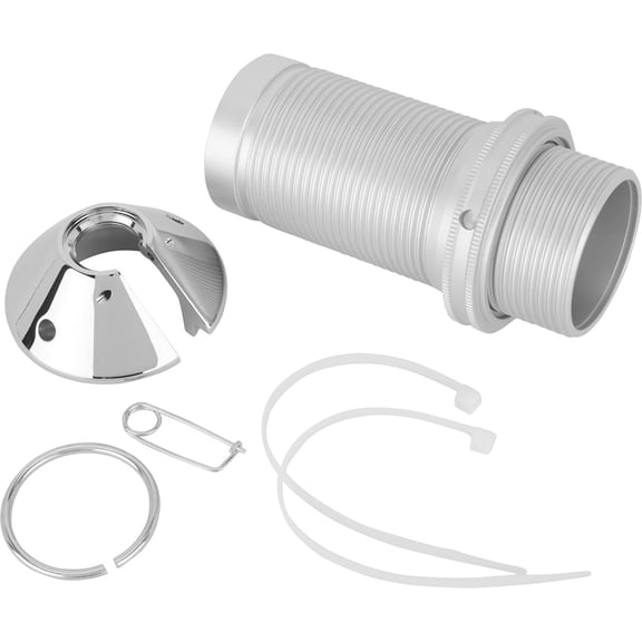 Speedway Motors Coilover Mounting Kit for 2 Inch Shock Body Uses 2-1/2 Inch Springs Threaded Sleeve 5.50 Inch Length Universal Fit Includes Hardware
