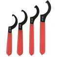 thumbnail image 1 of Coilover Wrench, Hook Wrenches Tools Set Shock Spanner Wrench Set C-Shape Spanner Adjustable Spanners Adjustment Tool, 1 of 5