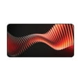 thumbnail image 1 of Coils of Lava Black and Red Gaming Desk Mat, 1 of 11