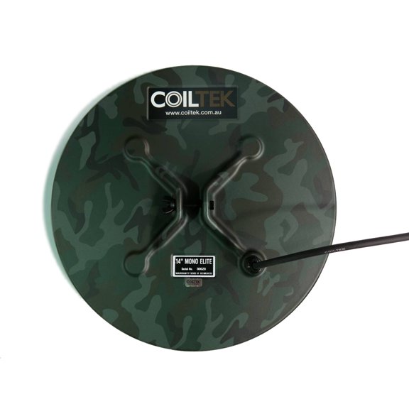 Coiltek 14" Mono Elite Camo Search Coil for Minelab SD / GP and GPX Metal Detector