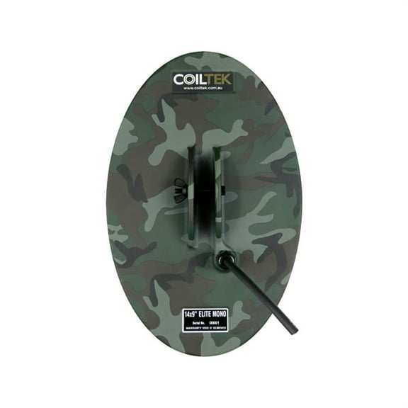 Coiltek 14 inch x 9 inch Mono Elite Camo Search Coil for Minelab SD GP and GPX