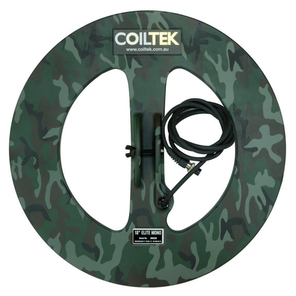 Coiltek 18 inch Mono Elite Camo Search Coil for Minelab SD, GP and GPX
