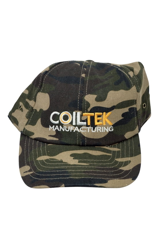 Camo Custom Machine Embroidered Baseball Cap with Logo