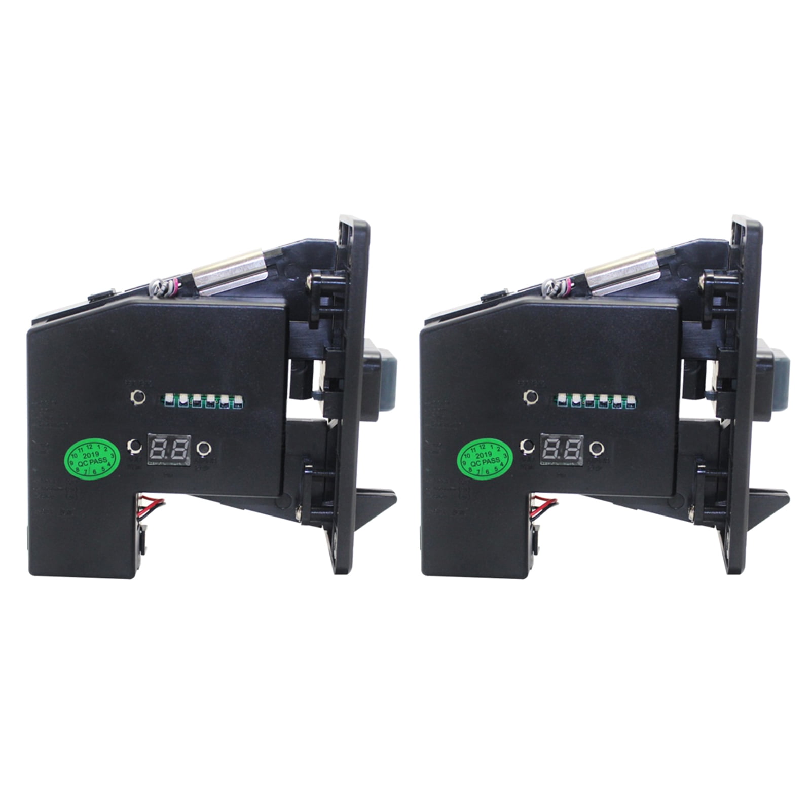 Coin Acceptor 2-Pack, Multiple Values Coin Validator for Gaming Machine ...