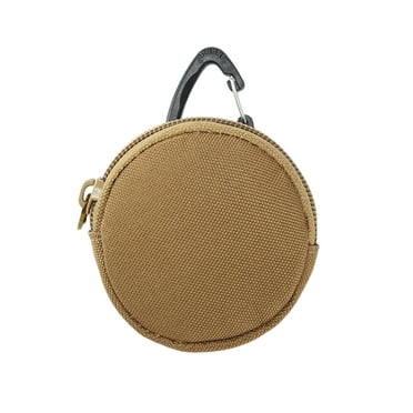 Coin Bag Organizer Waterproof Oxford Cloth Coin Purse Keychain Outdoor Tool Pouch Wireless Headset Wallet Keys Hiking Storage Pouch
