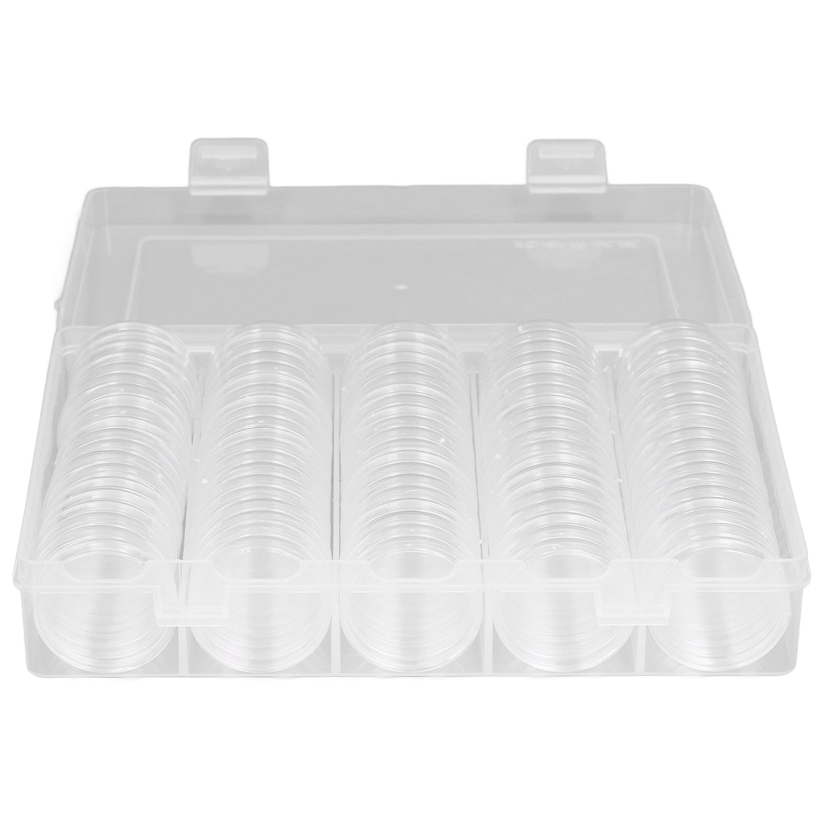 Coin Case, Easy To Operate Large Storage Capacity Coin Box Plastic