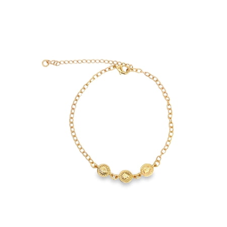 Coin Charm Bracelet (I183)