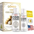 thumbnail image 1 of QONS Coin Cleaner and Protector Kit Solution for Cleaning All Coins, Gold Coins, Silver Coin, Vintage Coin, Coin Cleaner Supplies for Collectors, 1 of 9