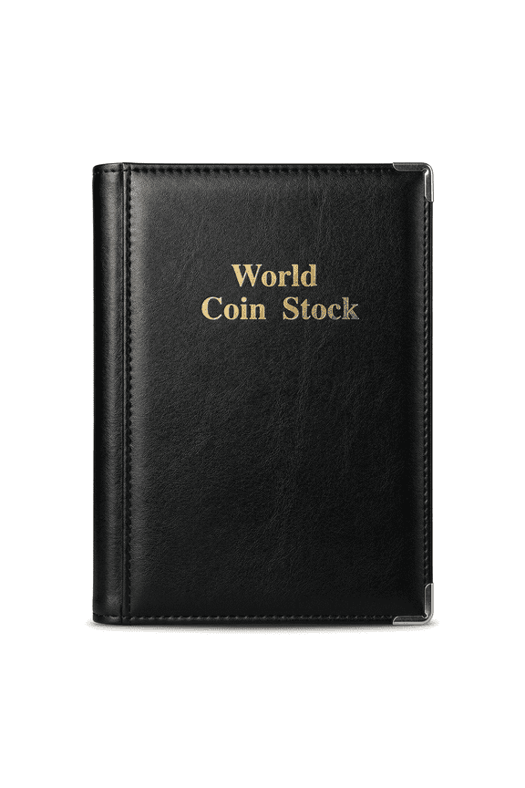 Coin Collecting Album for Collectors, Features 120 Pockets for Safely Storing and Displaying Your Coins, Also Great as Office Supplies for Organization