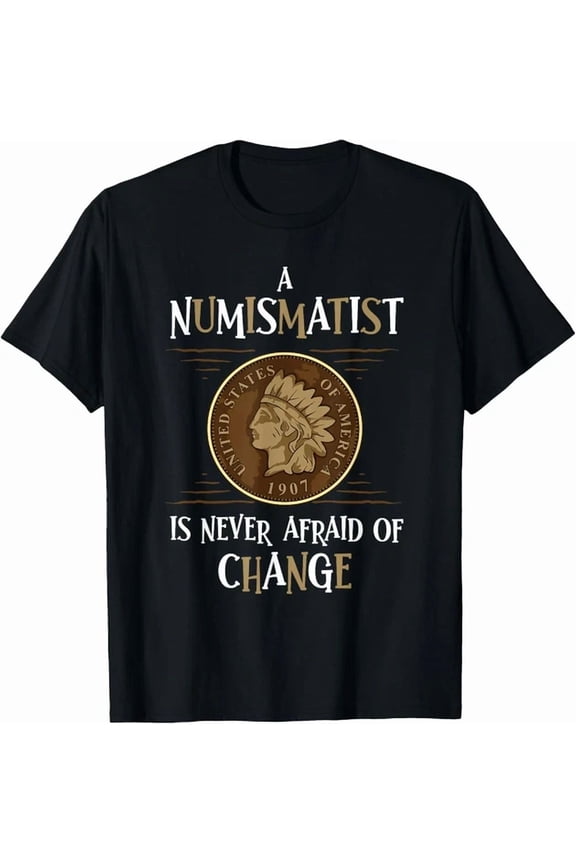 Coin Collecting Design Numismatics Coin Collector Gift Unisex T-Shirt