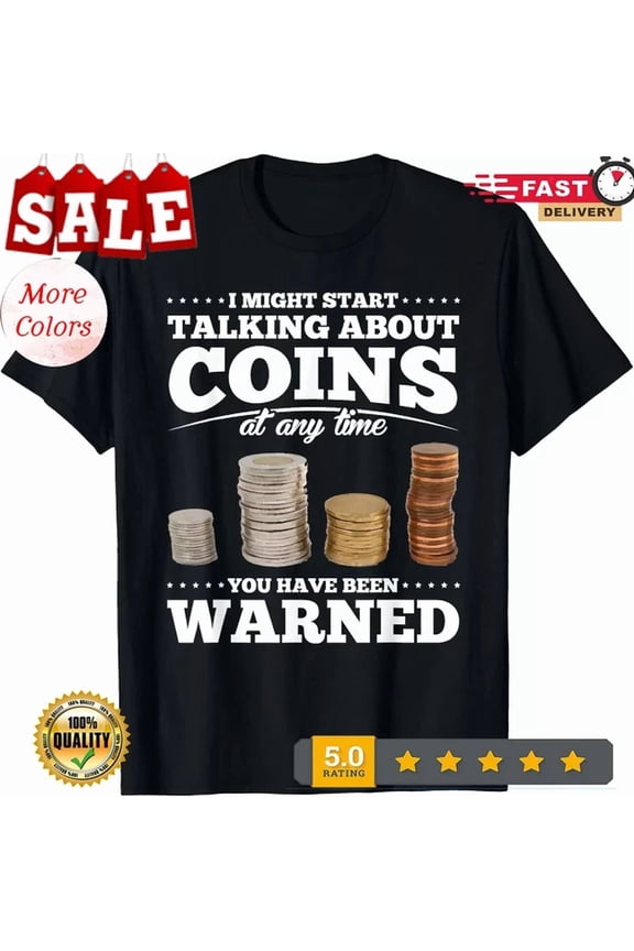 Coin Collecting Gift Coin Collector Tee Gift Unisex T-Shirt