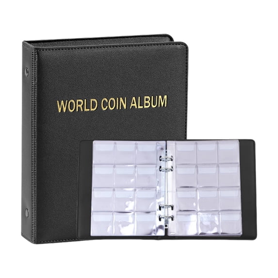 Coin Collection Album Book, Large Capacity Coin Storage Holder, Protective Coin Organizer for Collectors