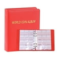 thumbnail image 1 of Coin Collection Album Book, Large Capacity Coin Storage Holder, Protective Coin Organizer for Collectors, 1 of 2
