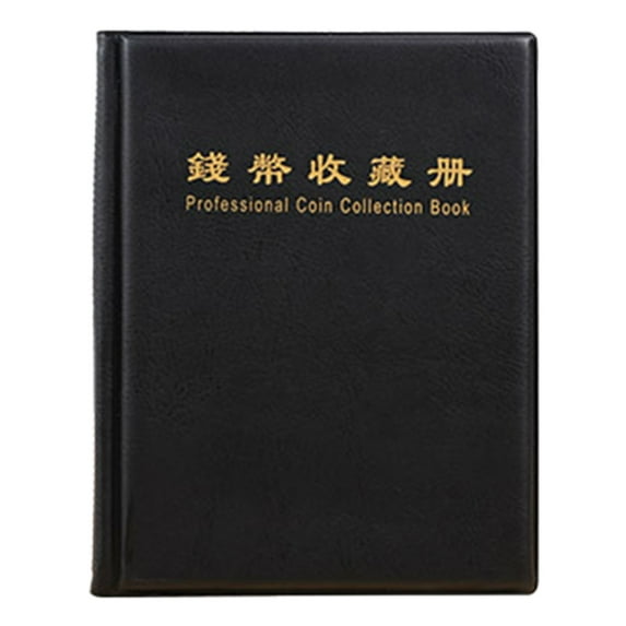 Coin Collection Book 120 Coin Pockets Coin Collecting Album Holder for ...
