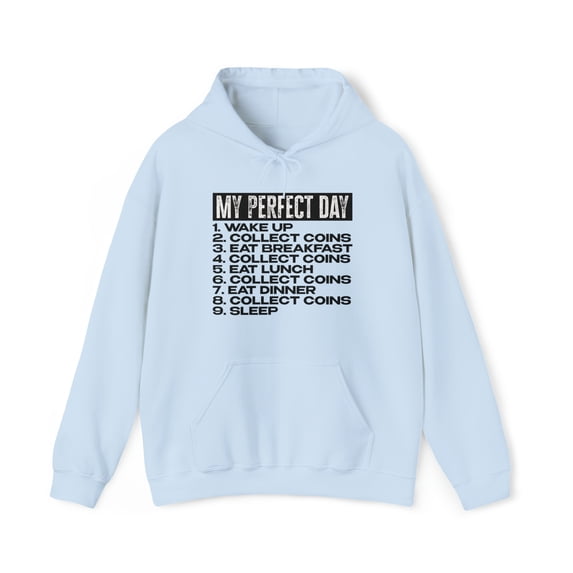 Coin Collection Coins Collecting Collector Hoodie, Gifts, Hooded Sweatshirt