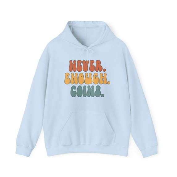 Coin Collector Hoodie Gifts Hooded Sweatshirt Pullover Shirt