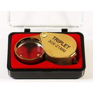 45X Magnifying Glass Handheld Magnifier 3 LED Light Reading Lens Jewelry  Loupe
