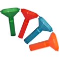 Coin Counting Tubes Set of 4, ColorCoded for Quarters, Dimes, Nickels