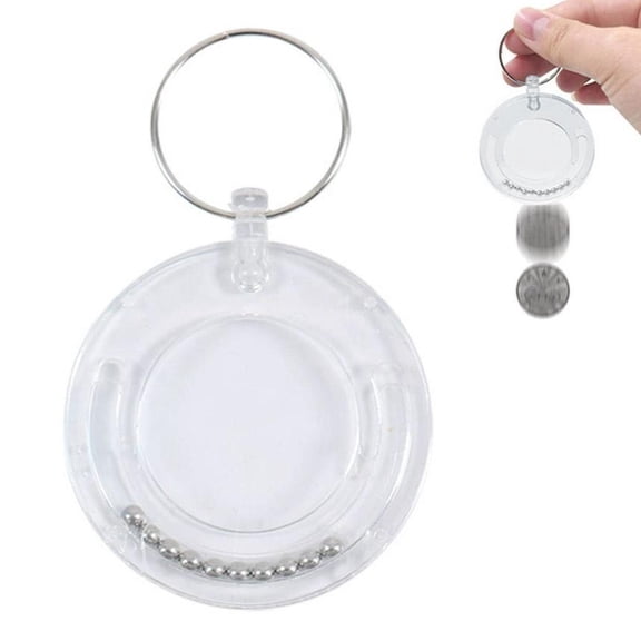 Coin Disappearing Magic Trick Props, Coin Escape Box, Easy to Do, Funny Toy for Party Festival Beginner Magicians