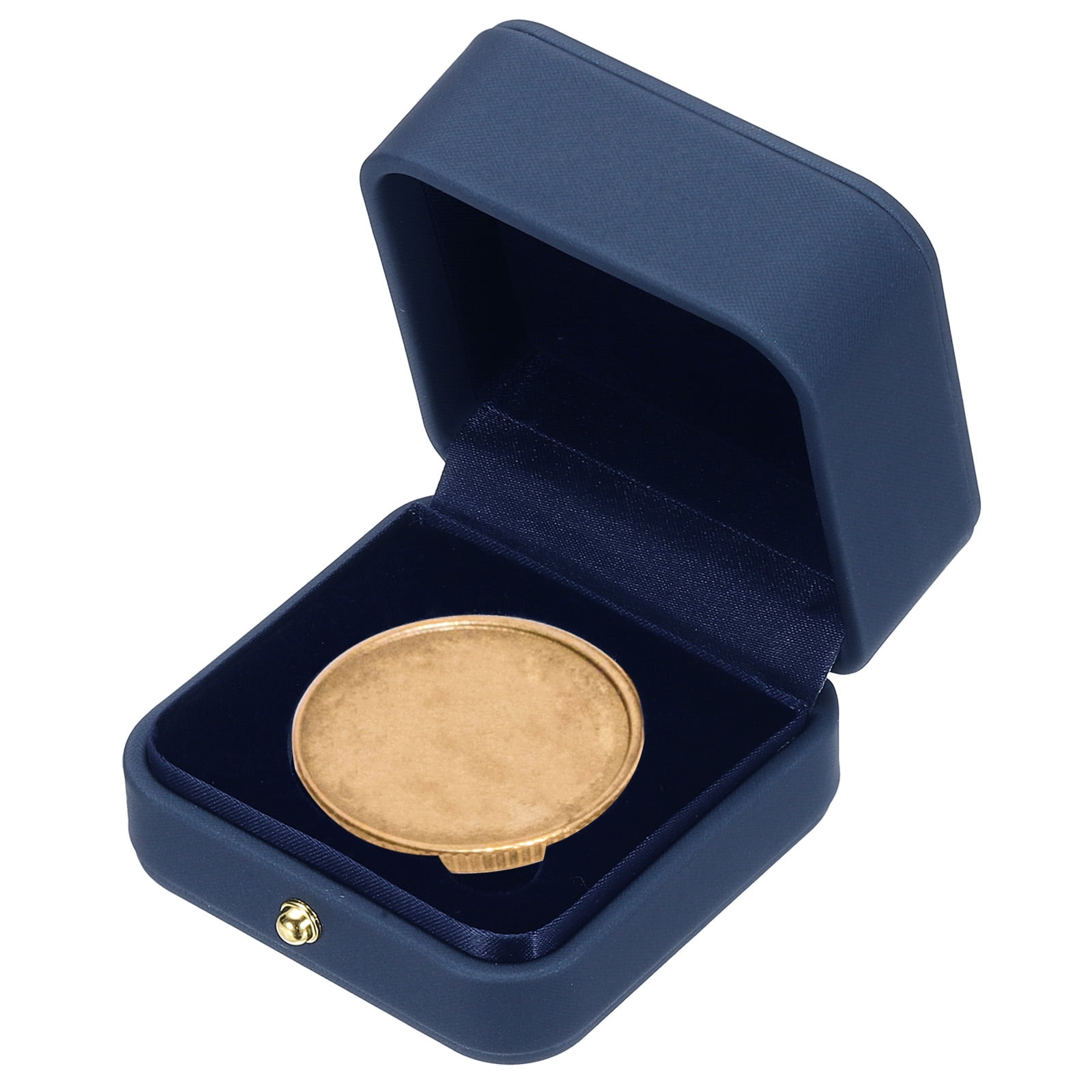 Uxcell Coin Display Box Coin Presentation Box Case with Coin Holder Fit ...