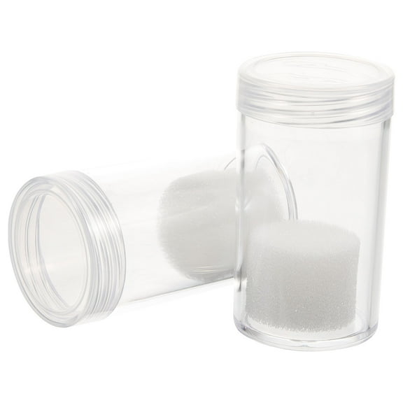 Coin Holder Collectibles Tubes Half Dollar Storage Quarters Container for Coins Wrapping Paper Whole Volume 2 Pcs