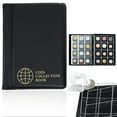 thumbnail image 1 of Coin Holder Storage Album, Pocket Book for Collectors, A, Album Holder Book Storage - Letter Size Pocket Holder, Pvc Inner Pages, Artificial Leather Cover, Portable, for Cards and Photos, 1 of 9