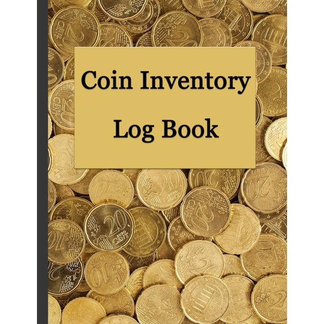 Coin Inventory Log Book Collectors Coin Logbook to Record and keep