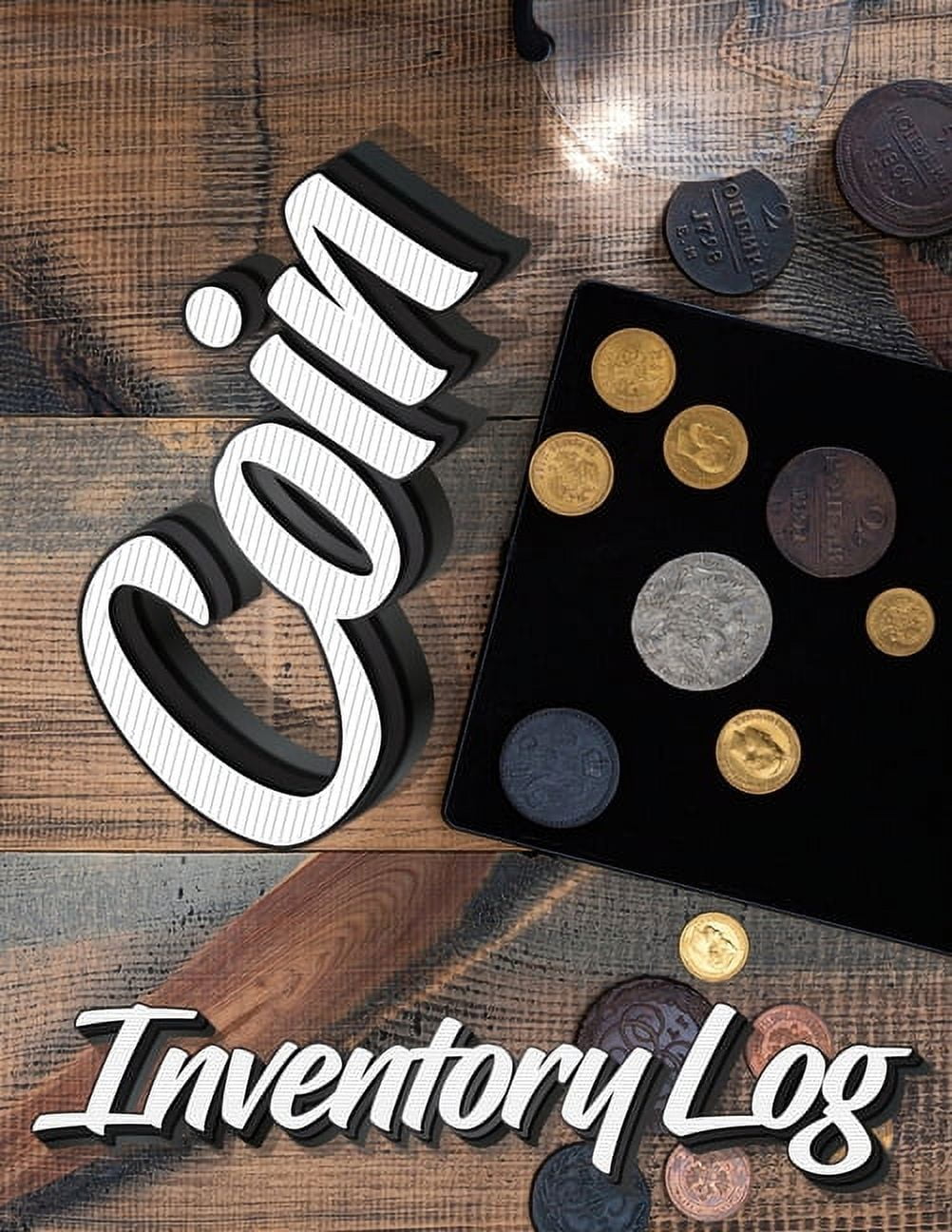 Coin Inventory Log Catalog and Organize Coins with this Logbook for