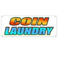 thumbnail image 1 of Coin Laundry 13 oz Vinyl Banner With Metal Grommets, 1 of 5