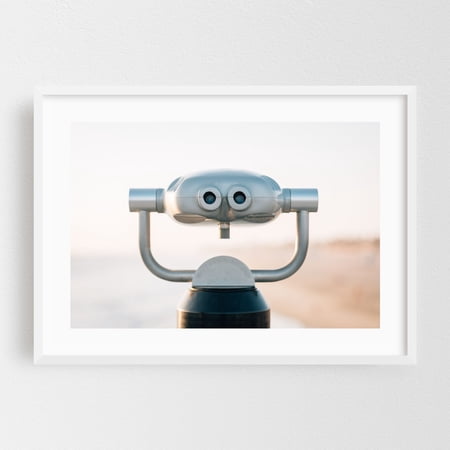Coin Operated, Huntington - Huntington Beach California Photography White Framed Wall Art Print 24 x 36 inches