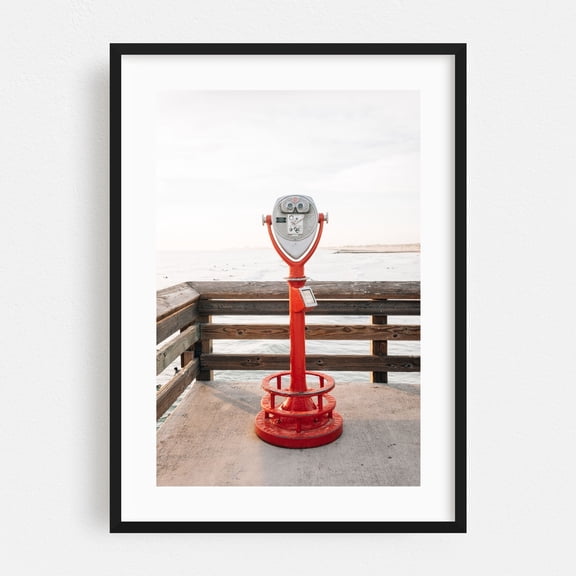 Coin Operated, Newport - Newport Beach California Photography Black Framed Wall Art Print 24 x 36 inches