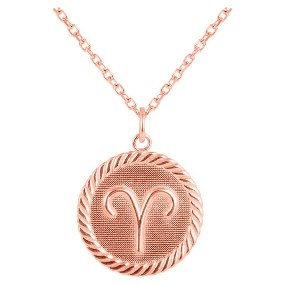 Coin Pendant Necklace in Solid Gold (22 Inches)