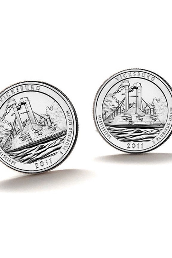 Cufflinks, Uncirculated U.S. Quarter 2011