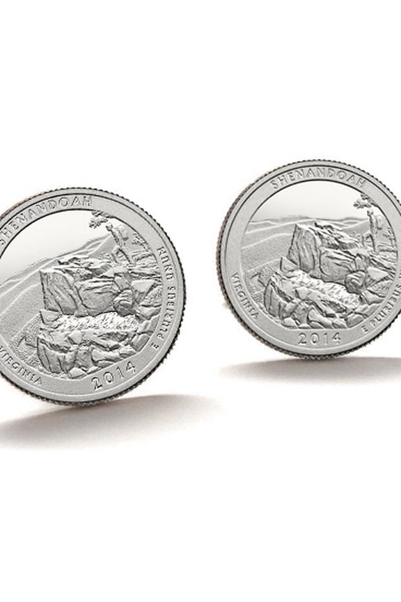Cufflinks Uncirculated U.S. Quarter 2014 Cufflinks