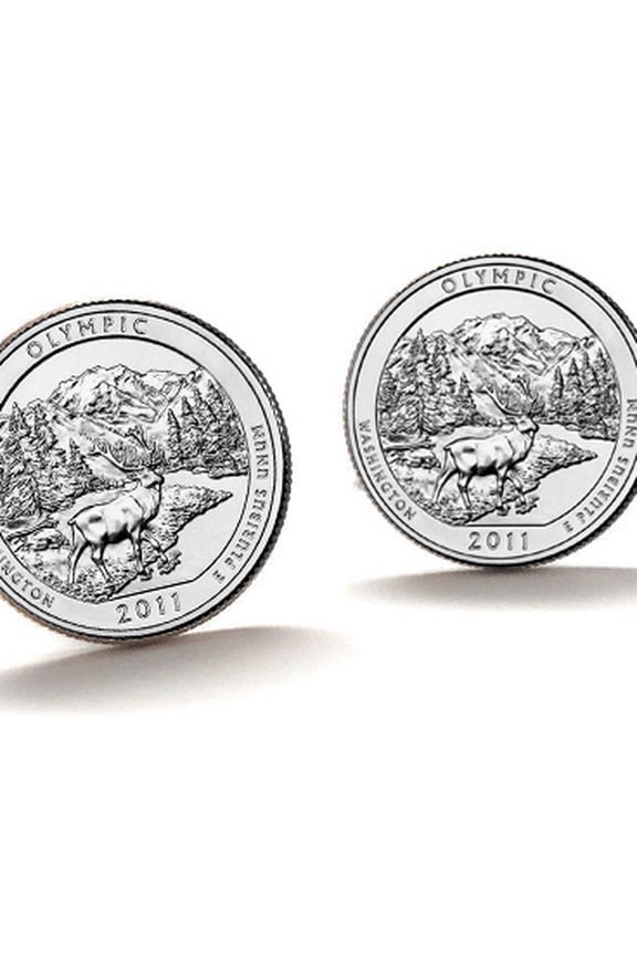 Rhodium Cufflinks